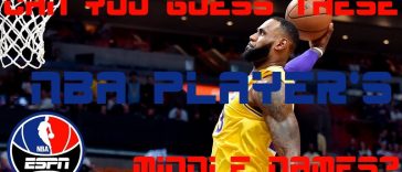 NBA Players Middle Names