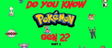 Generation 2 Pokemon Quiz