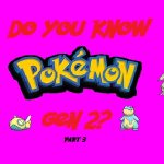 Generation 2 Pokemon